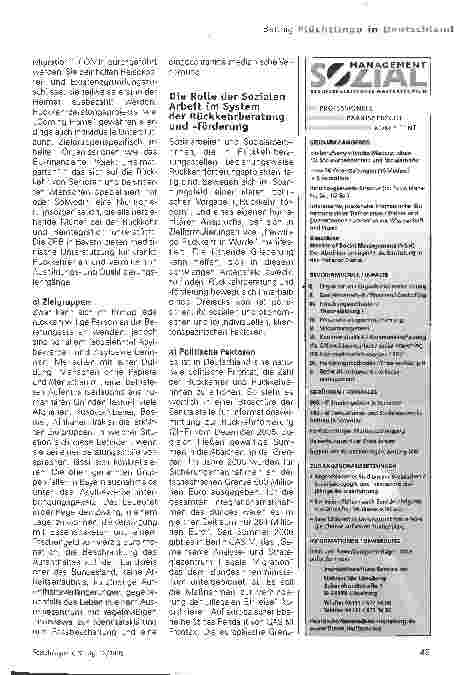 Vorschauseite 4: Wartesaal Deutschland? - Flüchtlinge zwischen freiwilliger Rückkehr, zwangsweiser Rückführung und die Rolle der Sozialen Arbeit