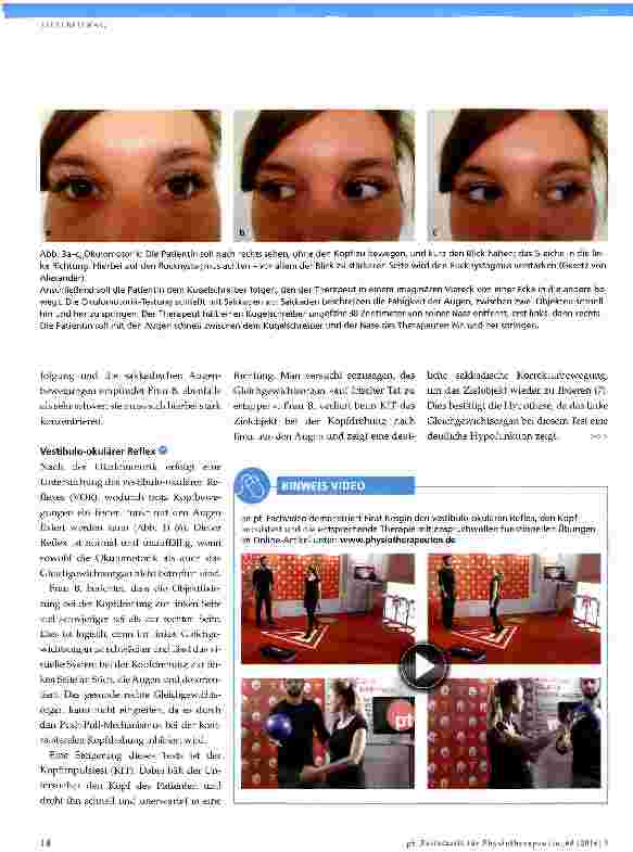 Vorschauseite 4: Vestibuläre Hypofunktion