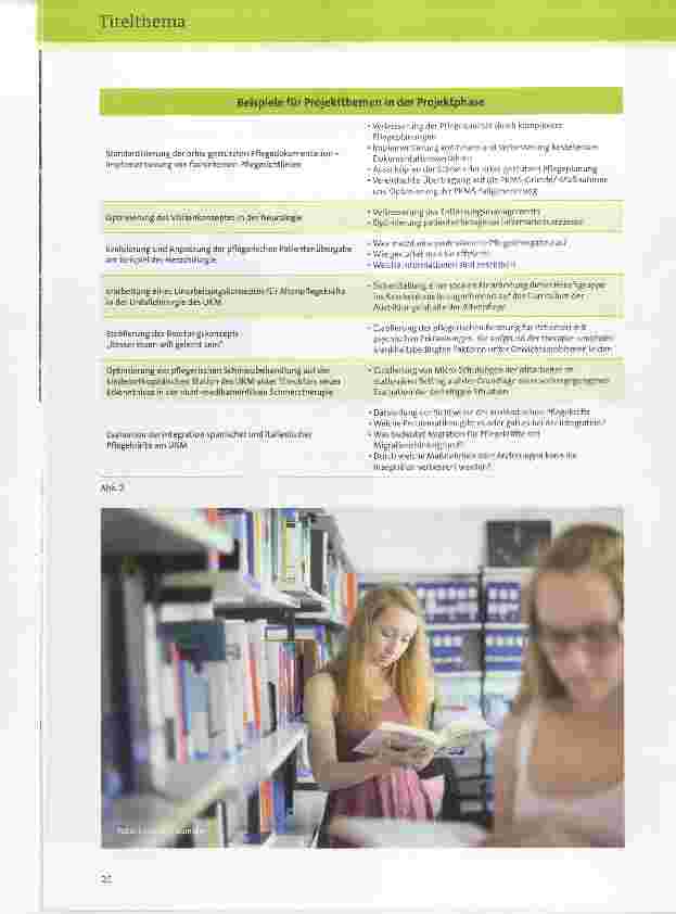 Vorschauseite 4: Bachelor in der Pflege und dann?