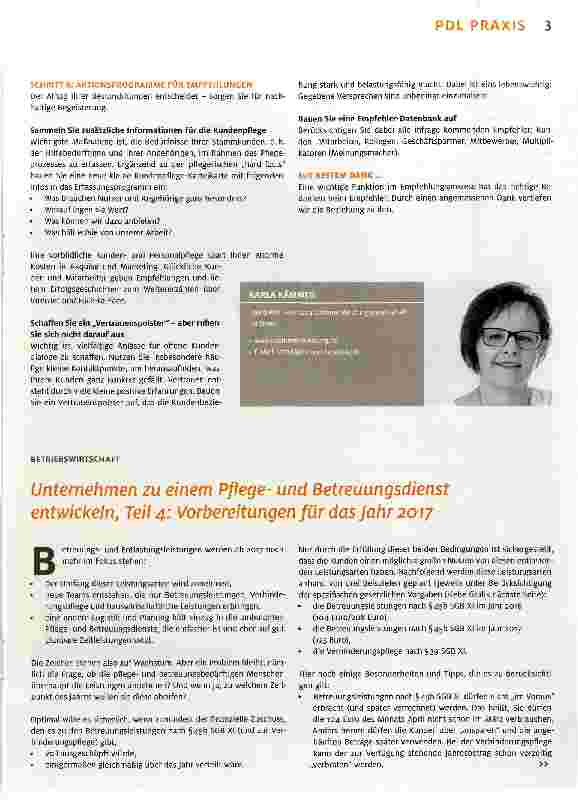 Vorschauseite 3: Mit System in die Verbreitung