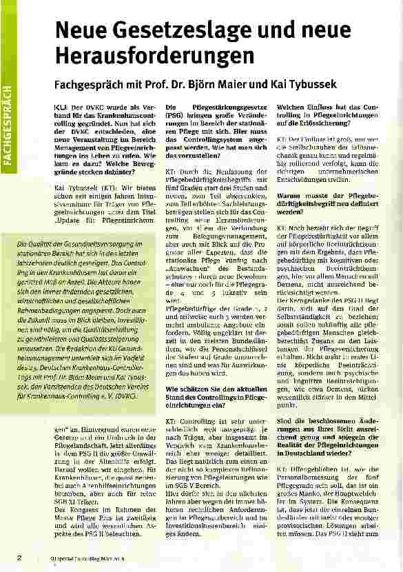 Vorschauseite 1: Neue Gesetzeslage und neue Herausforderungen