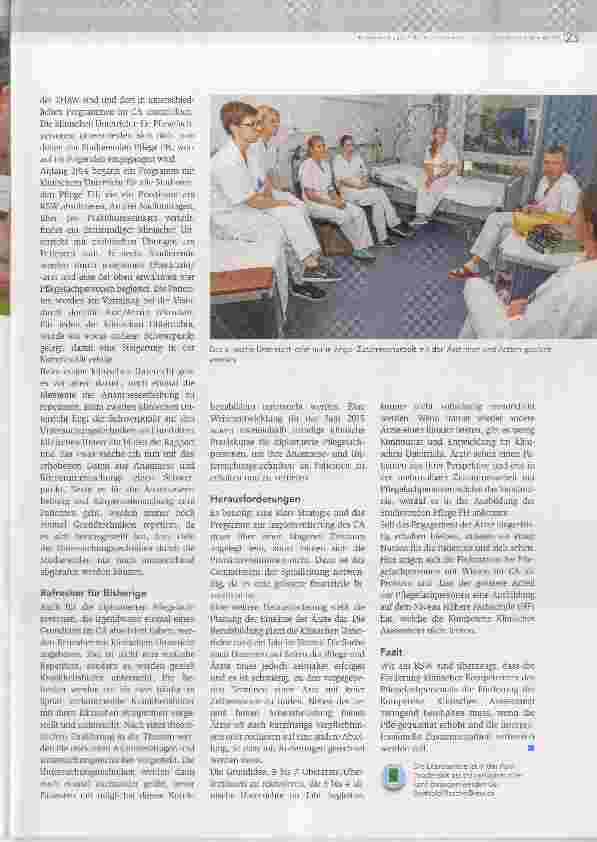 Vorschauseite 4: Ressource für eine bessere Patientenbetreuung
