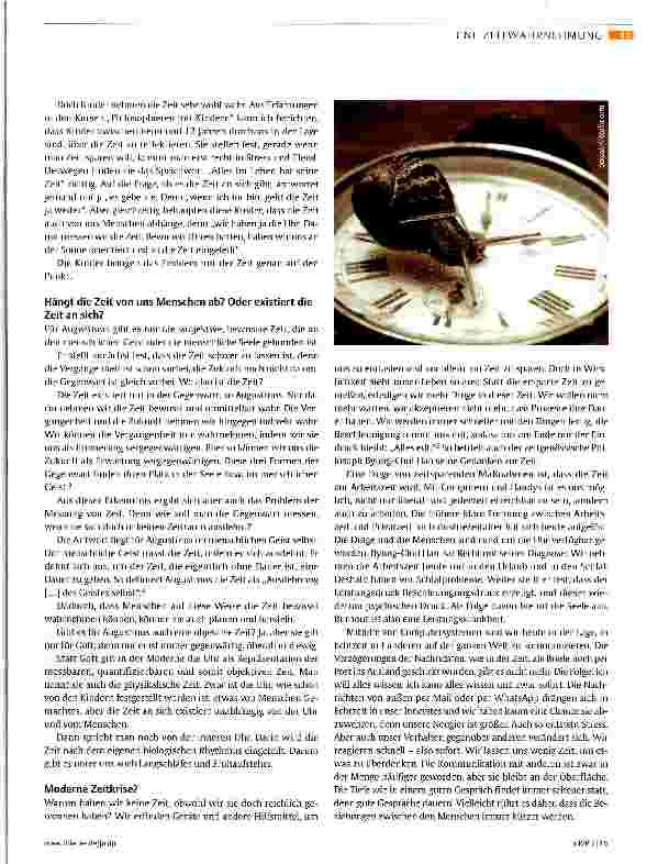 Vorschauseite 3: Was ist Zeit?