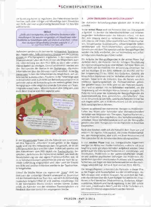 Vorschauseite 4: DIE ADOLESZENTENSTATION IM ZENTRALINSTITUT FÜR SEELISCHE GESUNDHEIT Neue Wege in der Gesundheitsversorgung für Patientinnen mit einer Borderline-Störung