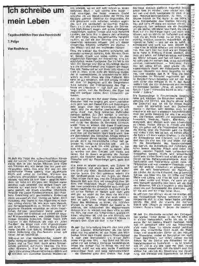 Vorschauseite 1: Ich schreibe um mein Leben Tagebuchblätter über den Herzinfakt