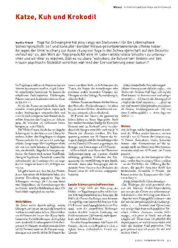 Vorschauseite 1: Katze, Kuh und Krokodil