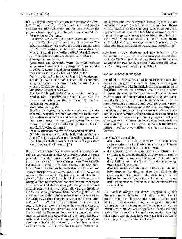 Vorschauseite 3: Gruppengespräche als pflegerische Herausforderung Ein Erfahrungsbericht aus der Arbeit mit Suchtkranken