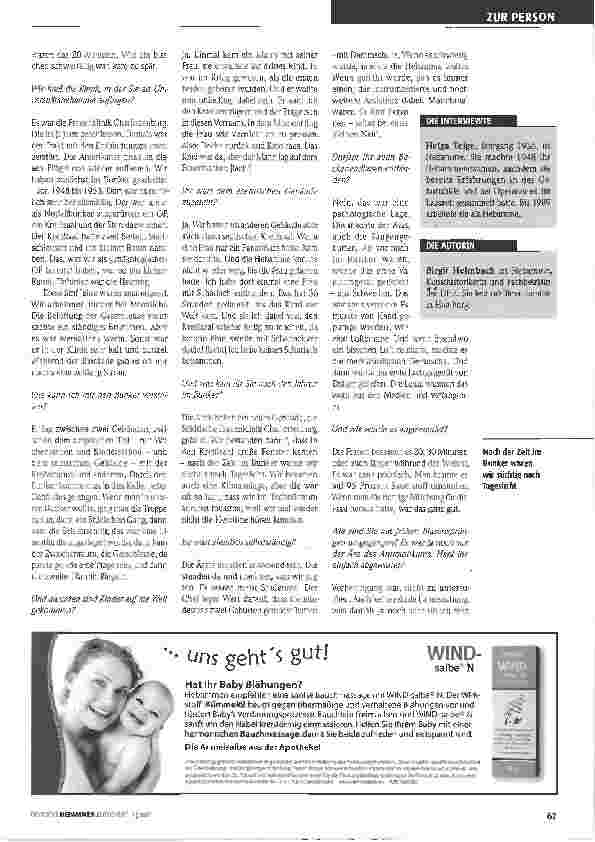 Vorschauseite 2: Ich werde nie vergessen, was ich da gesehen habe