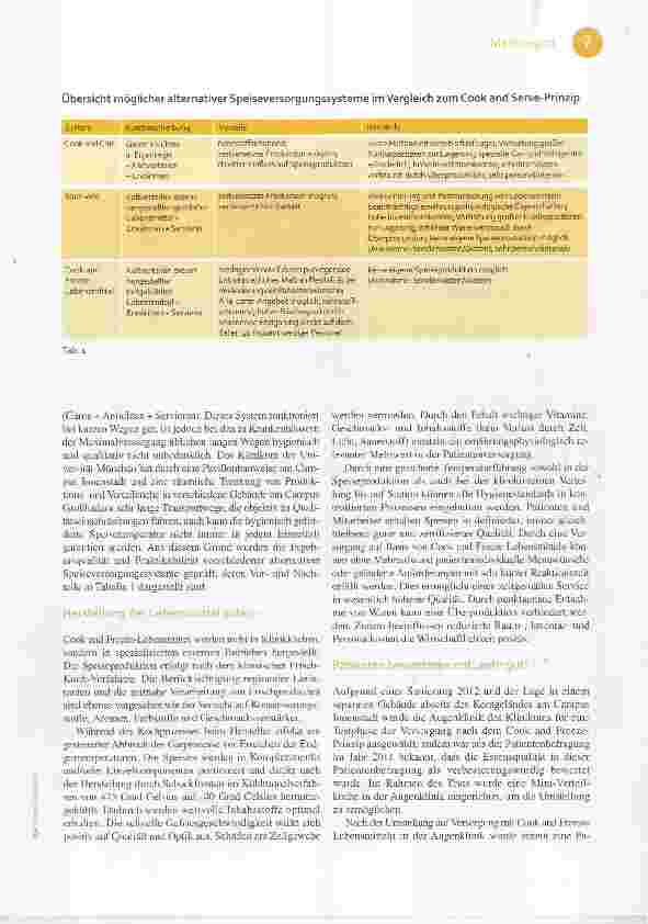 Vorschauseite 2: Catering am Klinikum der Universität München Gefrieren, erhitzen, servieren