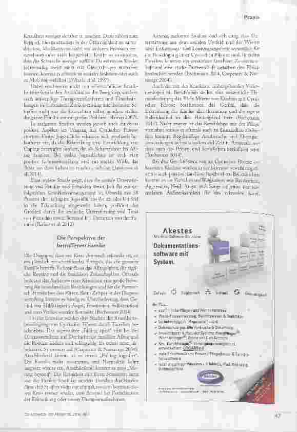 Vorschauseite 2: Leben mit Cystischer Fibrose