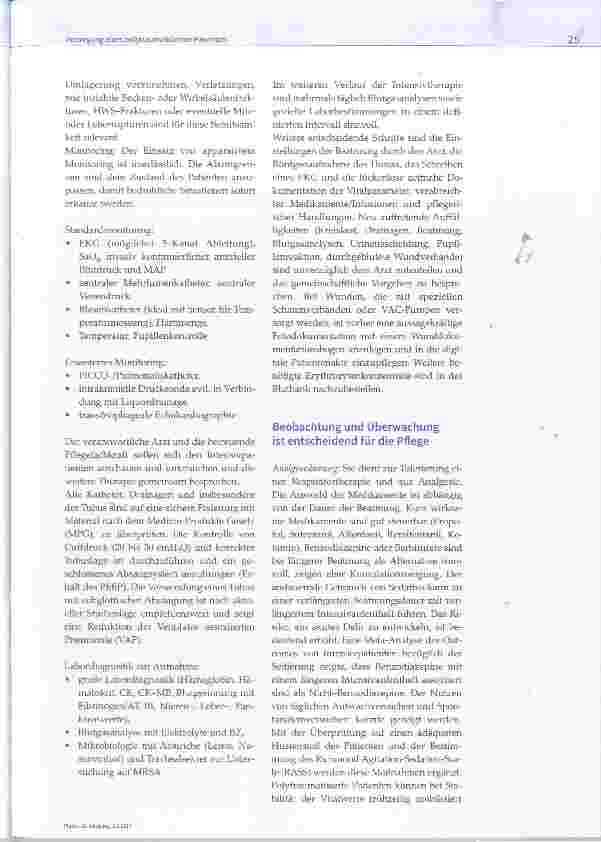 Vorschauseite 4: Versorgung eines polytraumatisierten Patienten