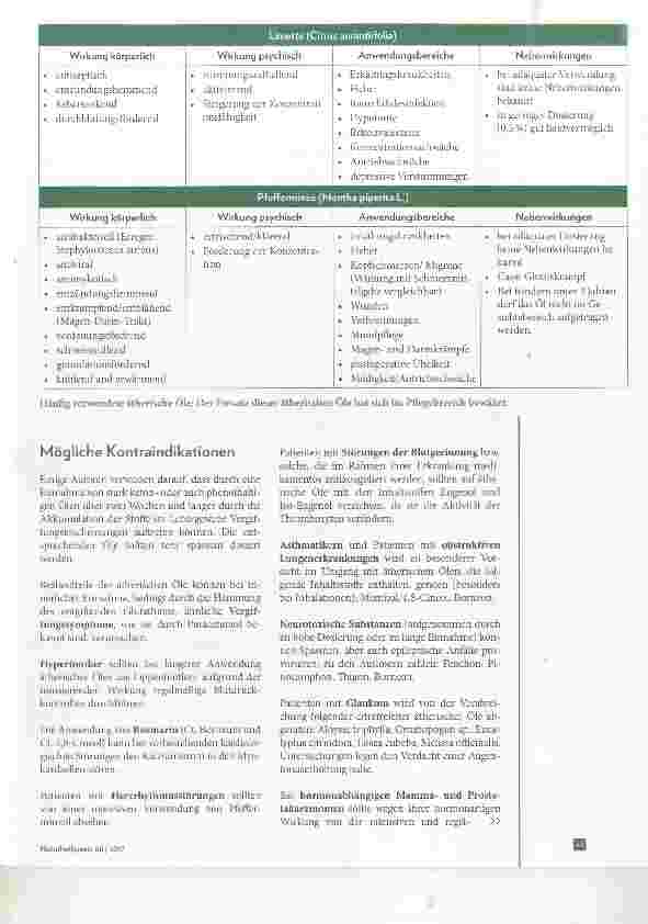 Vorschauseite 6: Aromatherapie im intensiv-medizinischen Bereich