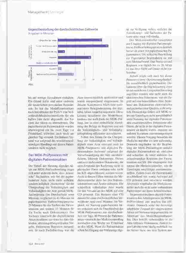 Vorschauseite 3: Patientenakten digitalisieren Papier kostet Zeit