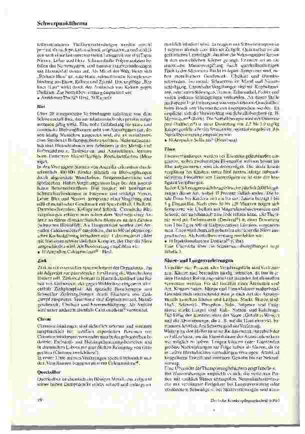 Vorschauseite 3: Einrichtung eines Vergiftungsdepots