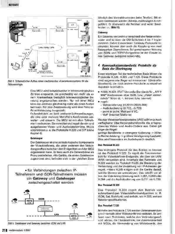 Vorschauseite 4: Videokonferenztechnik in der Medizintechnik