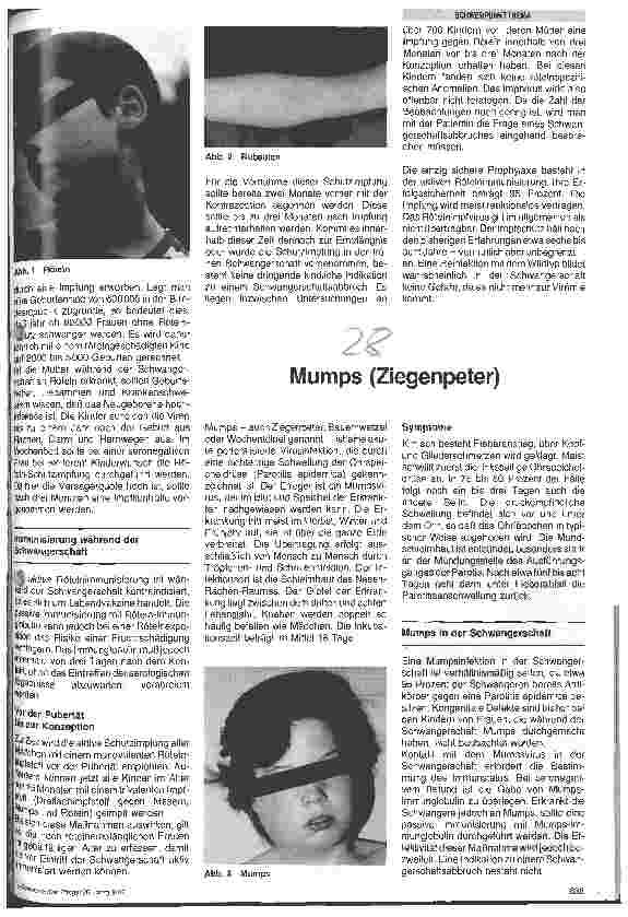 Vorschauseite 2: Virusinfektionen in der Schwangerschaft und in der Periatalperiode