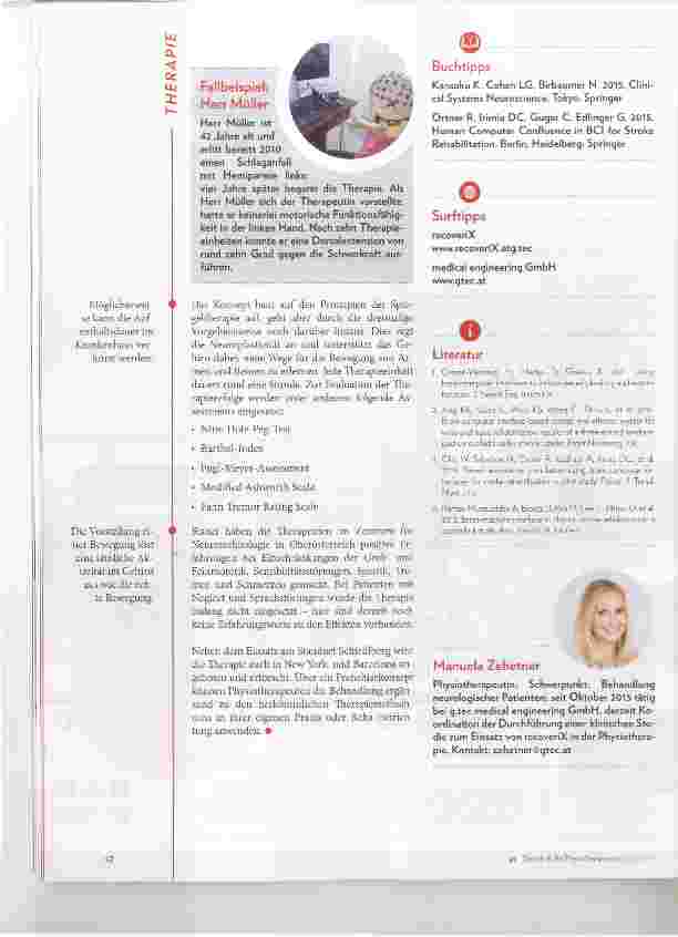Vorschauseite 3: Neurotechnologie in der Schlaganfall-Rehabilitation