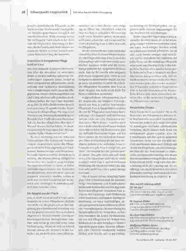 Vorschauseite 3: In vertrauter Umgebung - bis zuletzt