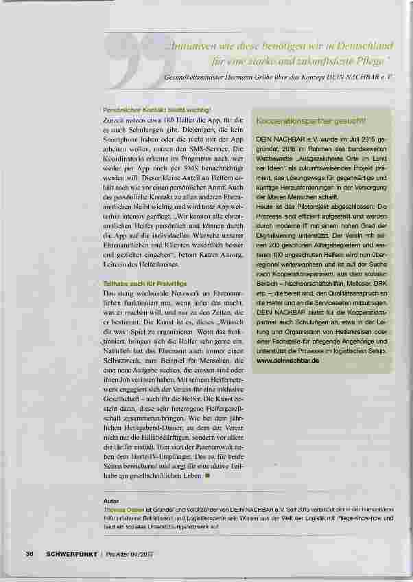 Vorschauseite 3: Netzwerk in der Nachbarschaft