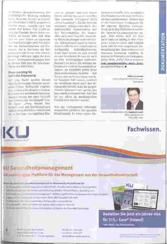 Vorschauseite 3: Mehr Zeit für Patienten