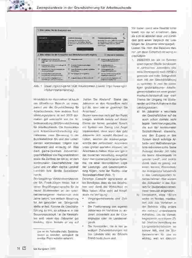 Vorschauseite 2: Zwangskontexte in der Grundsicherung für Arbeitsuchende