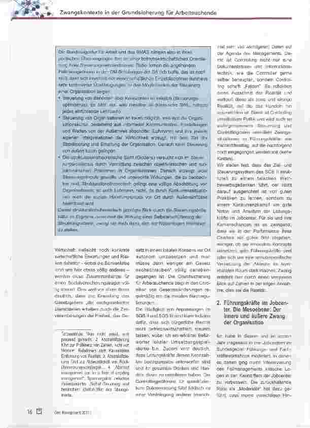 Vorschauseite 4: Zwangskontexte in der Grundsicherung für Arbeitsuchende
