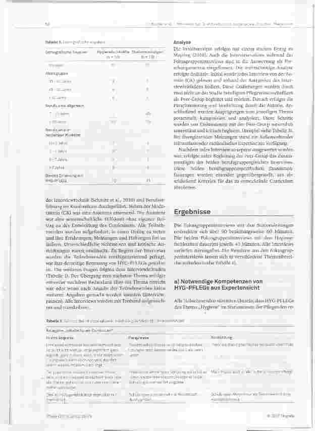 Vorschauseite 4: Entwicklung eines Curriculums für Hygienefachkräfte zur Qualifikation von hygienebeauftragten Pflegenden