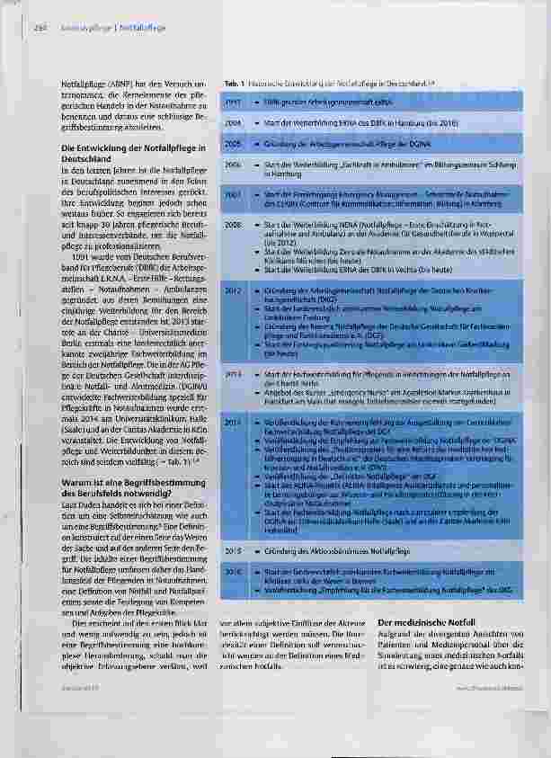 Vorschauseite 2: Notfallpflege was ist das eigentlich?