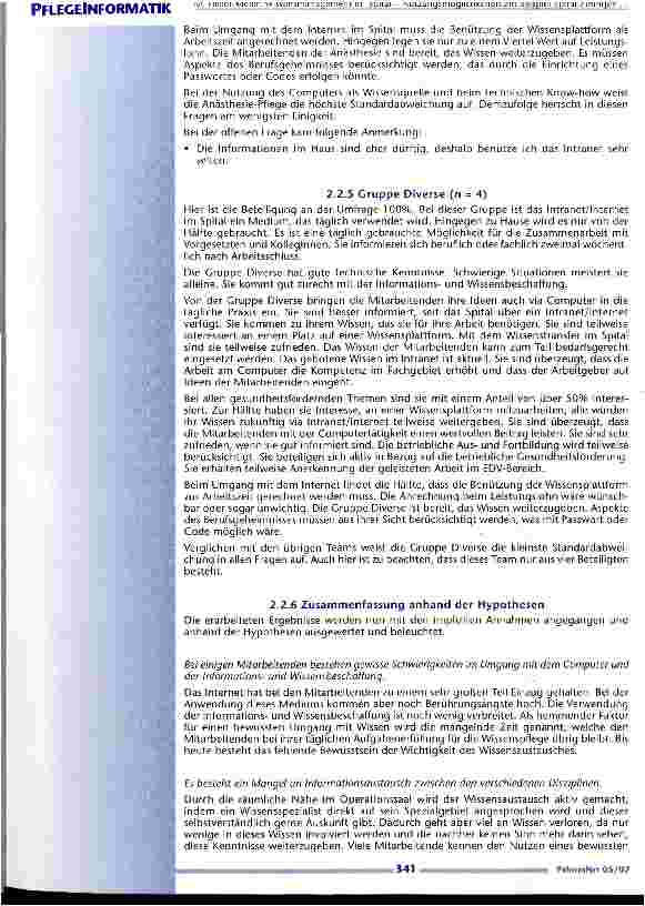 Vorschauseite 5: Wissensmanagement im Spital