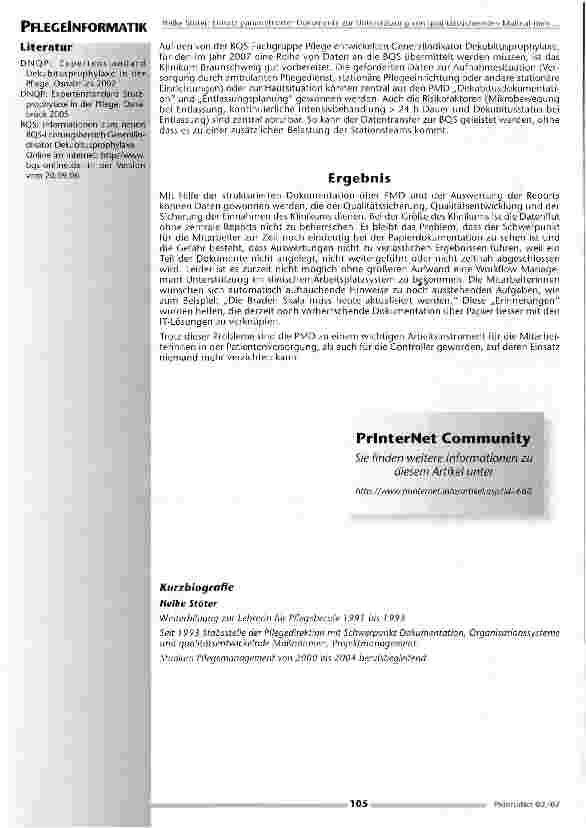 Vorschauseite 4: Einsatz parametrierter Dokumente zur Unterstützung von qualitätssichernden Maßnahmen und Controllingaufgaben