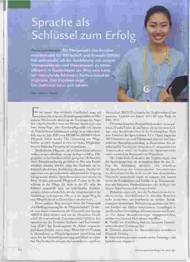 Vorschauseite 1: Sprache als Schlüssel zum Erfolg