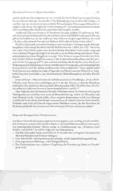 Vorschauseite 3: Menschen mit Demenz im Allgemeinkrankenhaus - Die Herausforderung der ökonomisierten Behandlung und der notwendigen Individualität