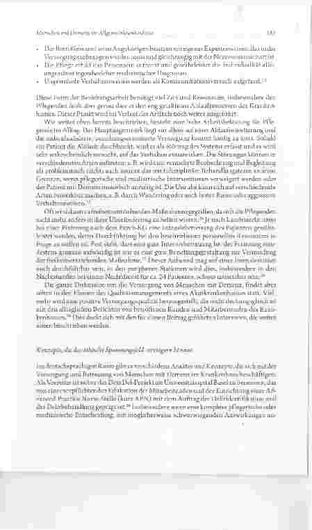 Vorschauseite 5: Menschen mit Demenz im Allgemeinkrankenhaus - Die Herausforderung der ökonomisierten Behandlung und der notwendigen Individualität