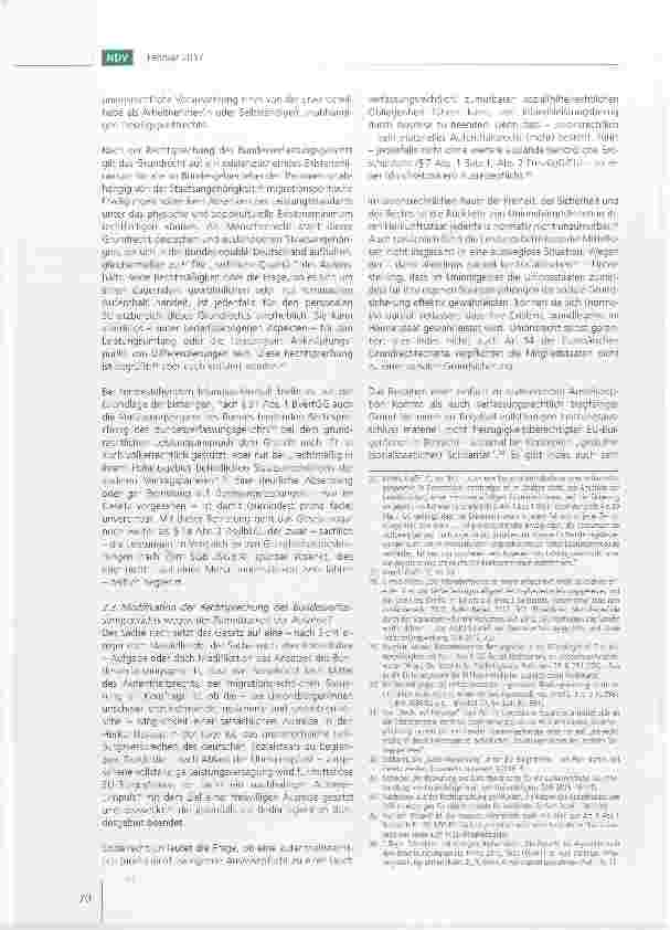 Vorschauseite 4: Die Regelung von Ansprüchen aus-ländischer Personen in der Grundsicherung für Arbeitsuchende und in der Sozialhilfe