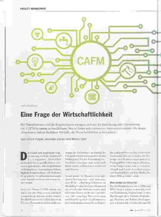 Vorschauseite 1: Eine Frage der Wirtschaftlichkeit