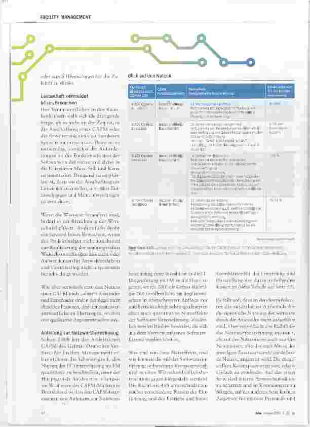 Vorschauseite 3: Eine Frage der Wirtschaftlichkeit