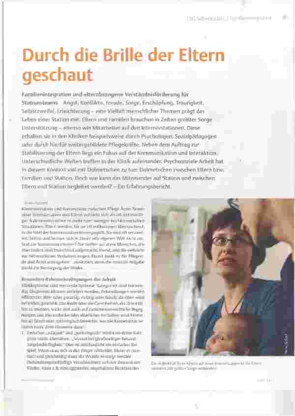 Vorschauseite 1: Durch die Brille der Eltern geschaut
