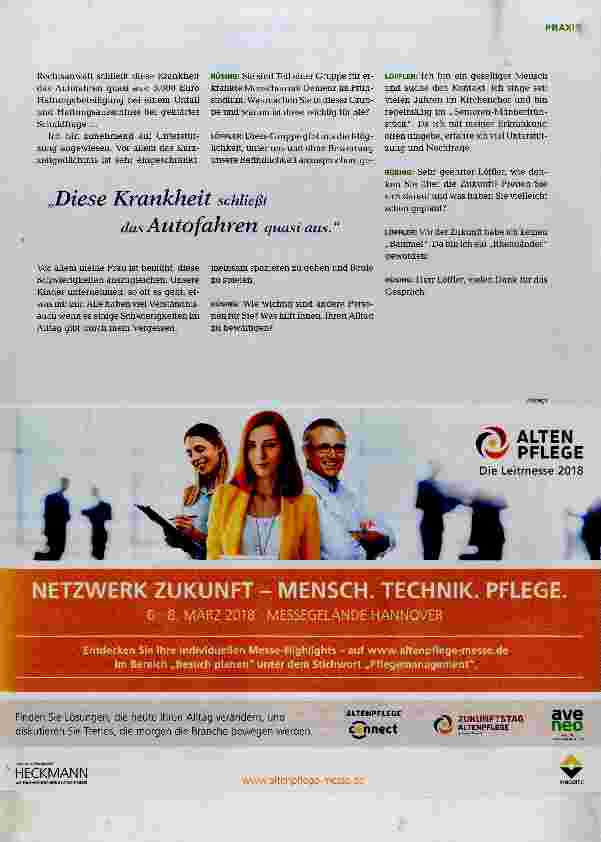 Vorschauseite 2: Kein Bammel vor der Zukunft