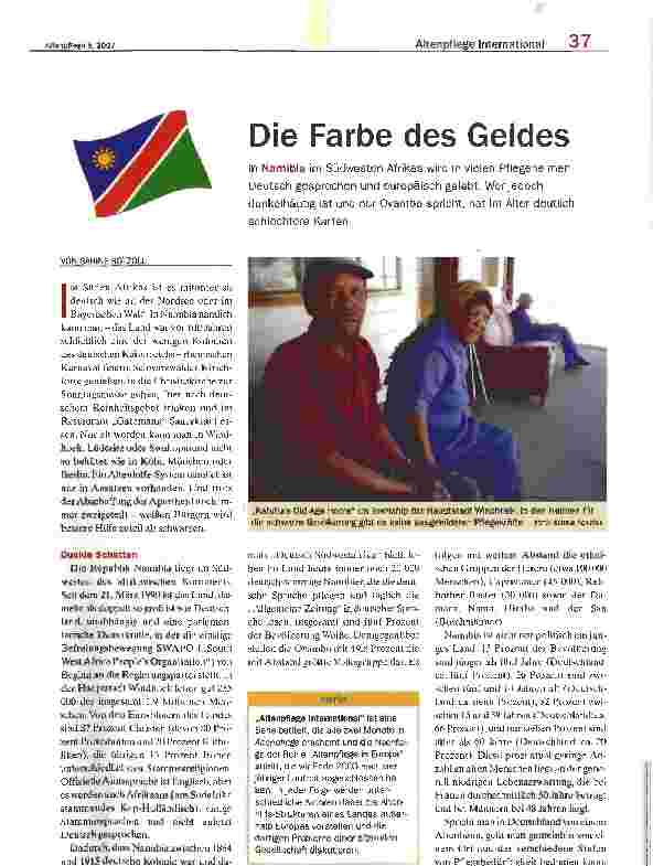 Vorschauseite 1: Die Farbe des Geldes