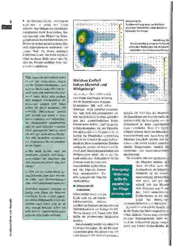 Vorschauseite 4: Die Qual der Wahl Zum professionellen Einsatz von Lagerungshilfsmitteln