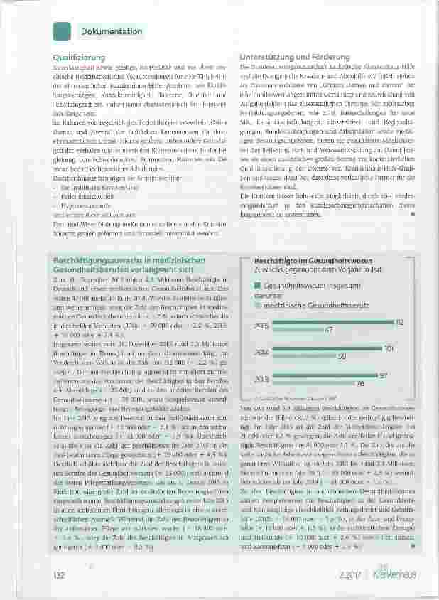 Vorschauseite 3: Empfehlung der Deutschen Krankenhausgesellschaft: Ehrenamtliche Krankenhaus-Hilfe