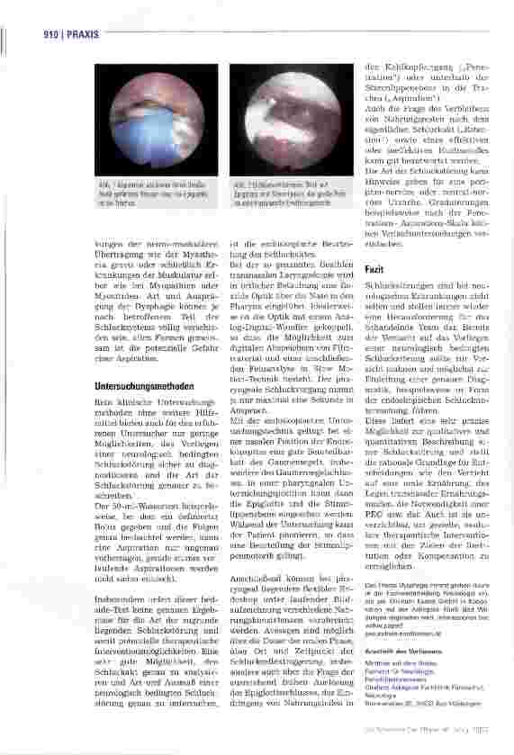 Vorschauseite 3: Neurologisch bedingte Schluckstörungen