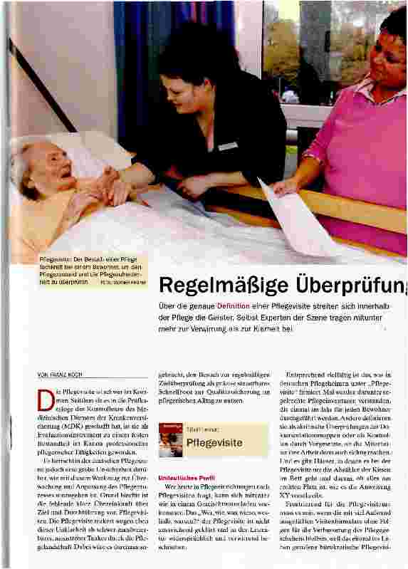 Vorschauseite 1: Regelmäßige Überprüfung