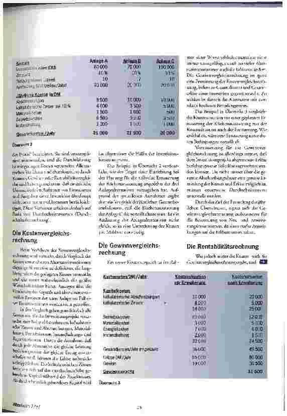Vorschauseite 2: Verfahren zur Investitionsrechnung