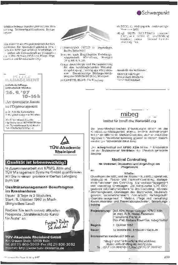 Vorschauseite 5: Handlungsorientierte Ausbildung für die Leitung des Pflegedienstes Erwerb von Schlüsselqualifikationen