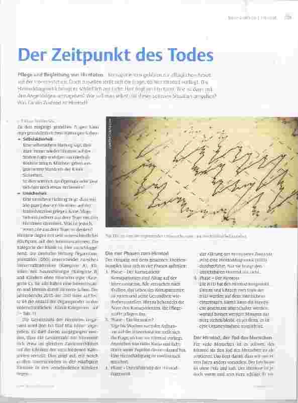 Vorschauseite 1: Der Zeitpunkt des Todes