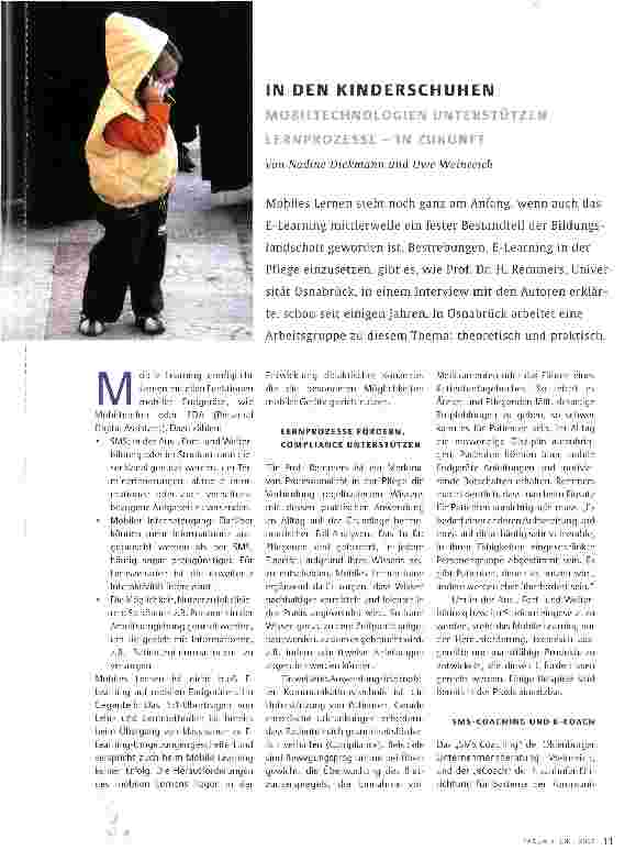 Vorschauseite 1: IN DEN KINDERSCHUHEN