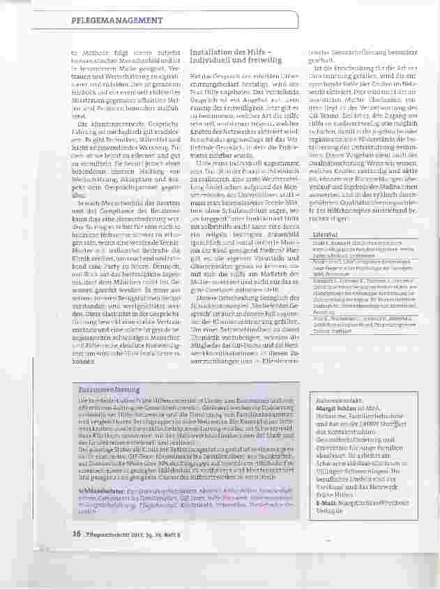 Vorschauseite 3: Unbürokratisch; GIF-Team unterstützt belastete Familien