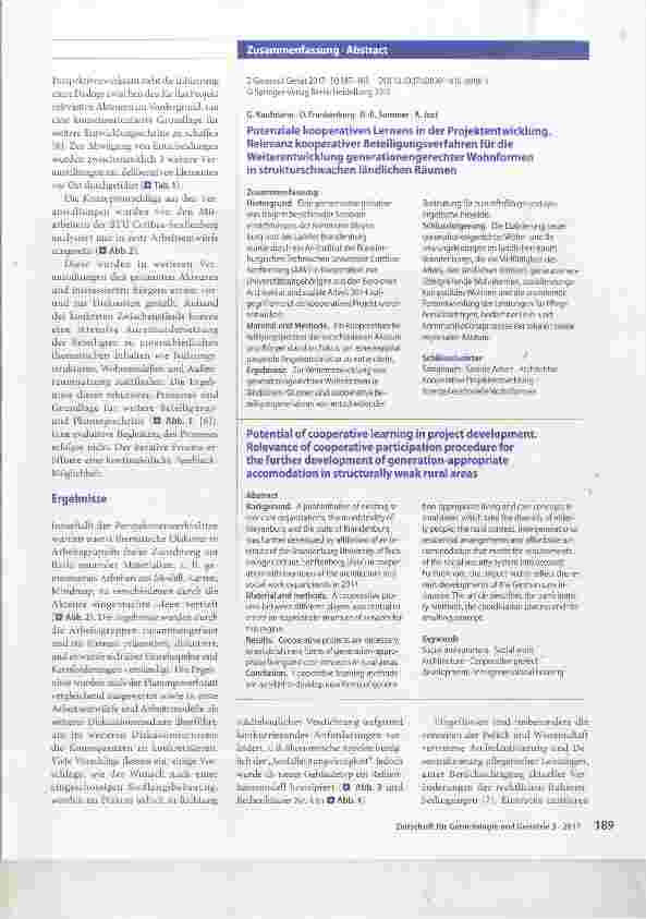 Vorschauseite 3: Potenziale kooperativen Lernens in der Projektentwicklung