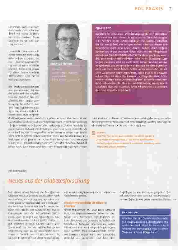 Vorschauseite 1: Neues aus der Diabetesforschung